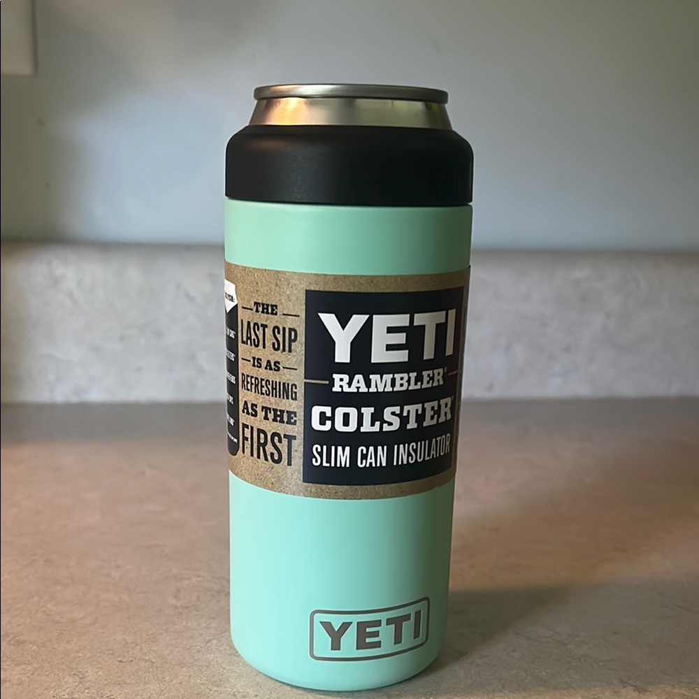 YETI Rambler Slim Can Insulator - Light Green